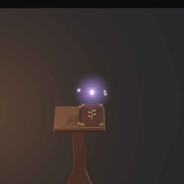 Render: the aura over the field journal with film to develop, from 5 m, against a stand-in stone wall